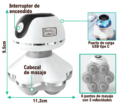Masajeador portátil