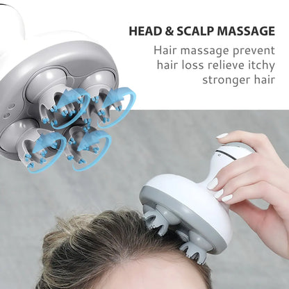 Massatgeador de Cap Estimulador Capil·lar – Relaxació i Creixement en un Sol Pas