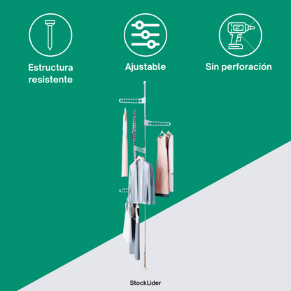 Perchero extensible