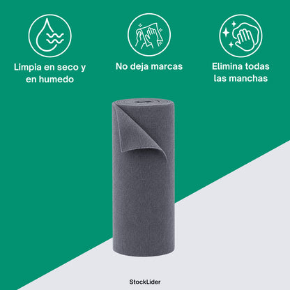 ROLLOS DE PAÑOS DE MICROFIBRA