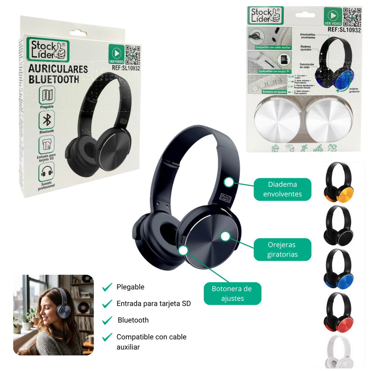 Auriculares bluetooth