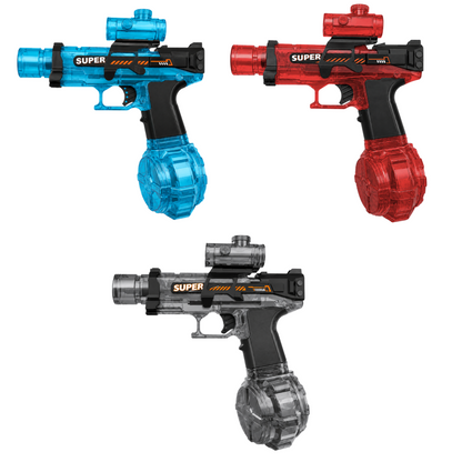 Pistola de agua con batería