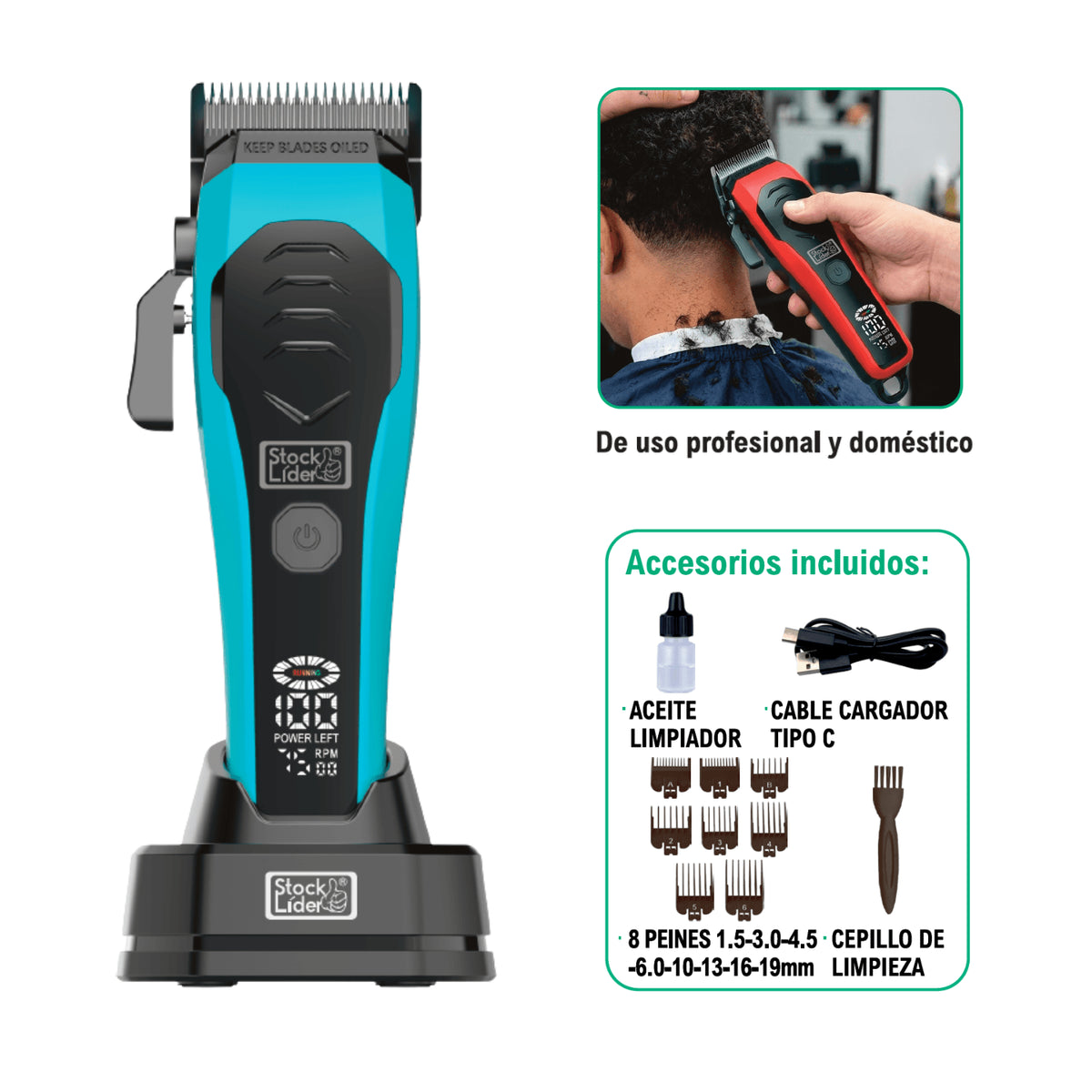 Máquina Cortapelo Profesional
