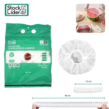 Bolsas para conservación de alimentos