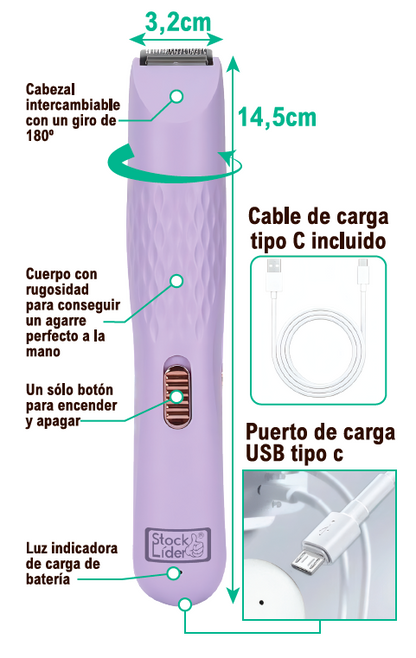 Depiladora multicabezal