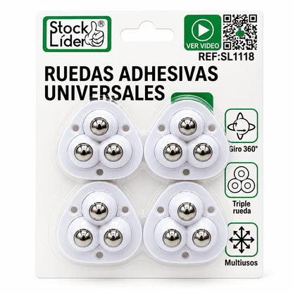 RUEDAS ADHESIVAS UNIVERSALES