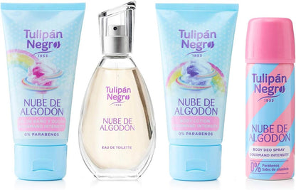 Tulipán Negro – Nube de Algodón | Estuche de Regalo Unisex