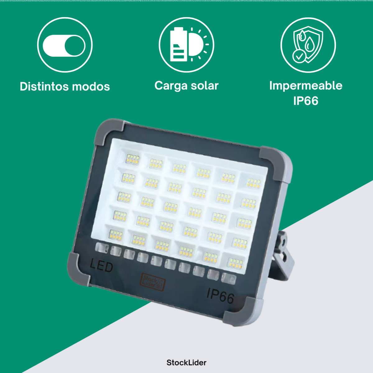FOCO LED SOLAR