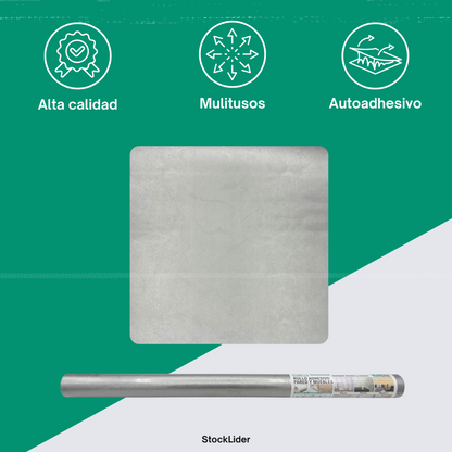 Rollo adhesivo pared y muebles 45cm x 2m
