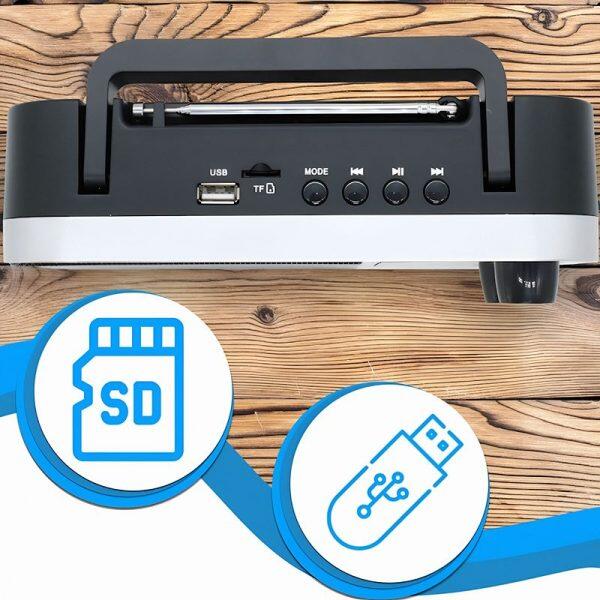 Radio FM/AM/SW, Bluetooth, USB, TF Card, CMIK MK251BT