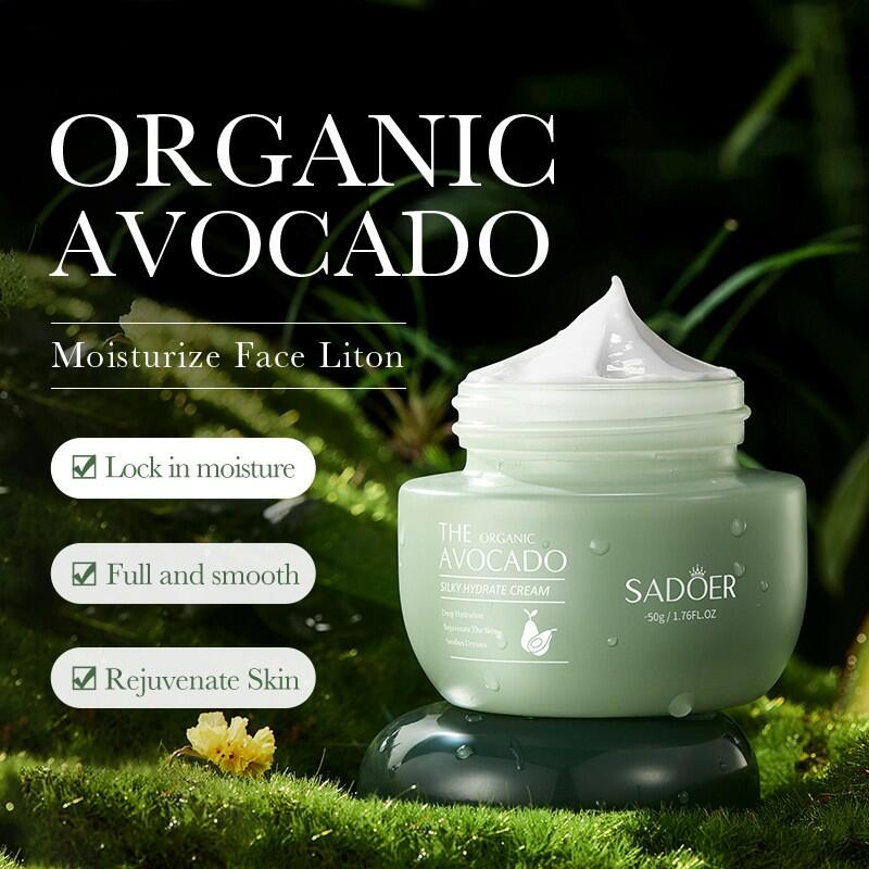 Crema Hidratante Sedosa de Aguacate Orgánico – 50ml