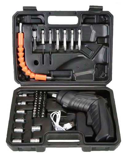 Maletin Destornillador Electrico 47pcs