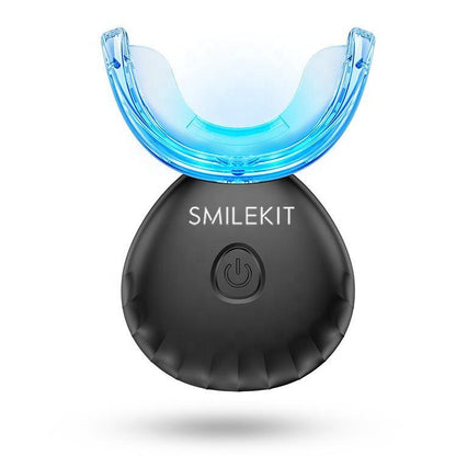 Kit de branqueamento dentário recarregável, gel de 4 unidades, acelerador de lâmpada LED