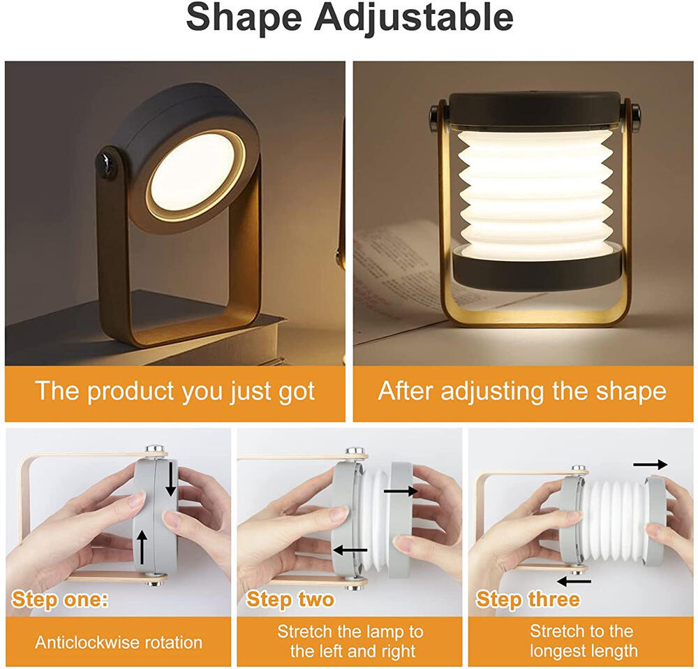 Luz plegable multifunción