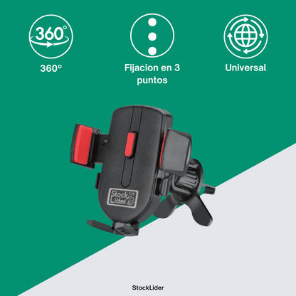 Soporte móvil fijación automática
