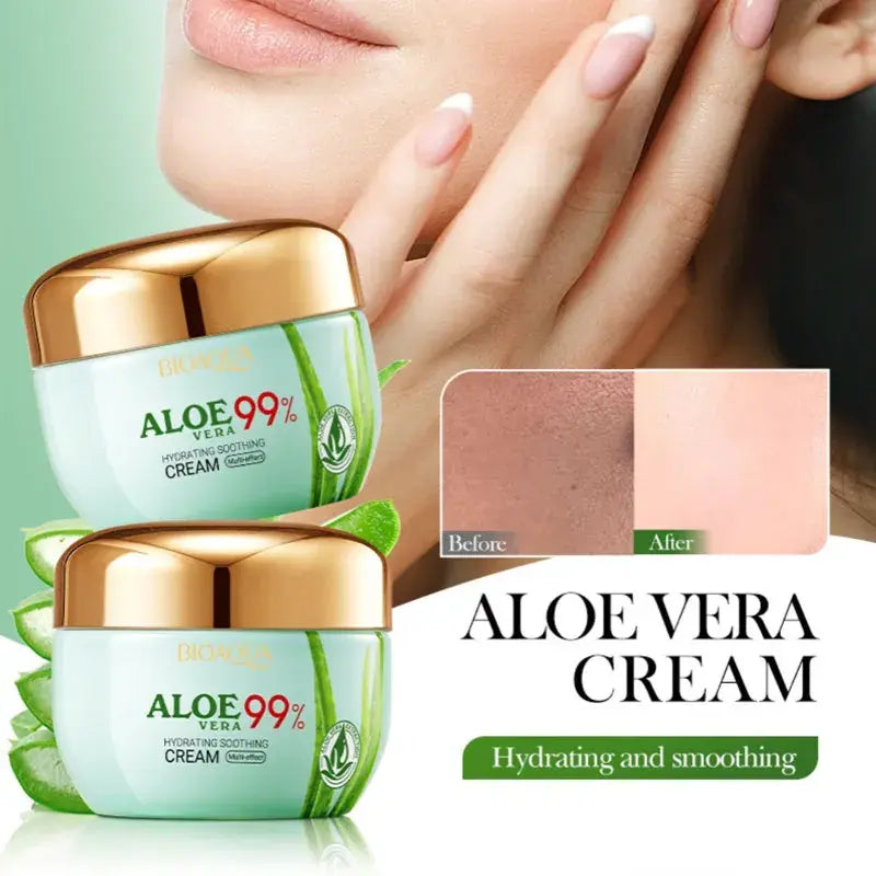 Crema Hidratant Reparadora i Reafirmant amb Aloe Vera 99% (50g)