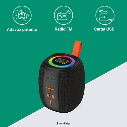 Altavoz Bluetooth Rgb