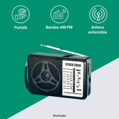 Radio Am-fm Portátil