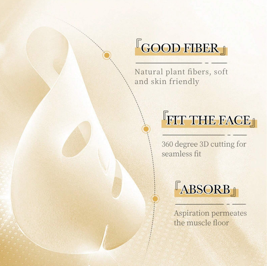 Mascareta Facial d'Or 24K SAODER- 1 unitat
