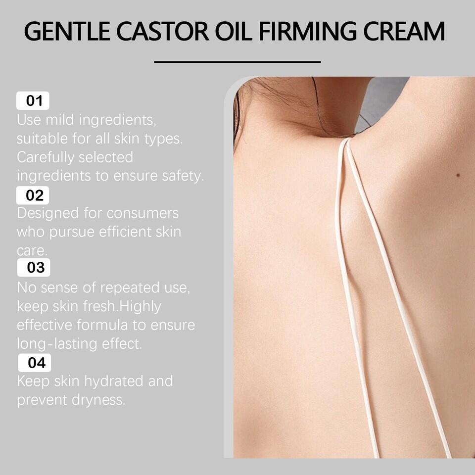 Crema Reafirmante Aceite de Ricino Suave 50GR – EELHOE Firmeza y Nutrición Intensiva