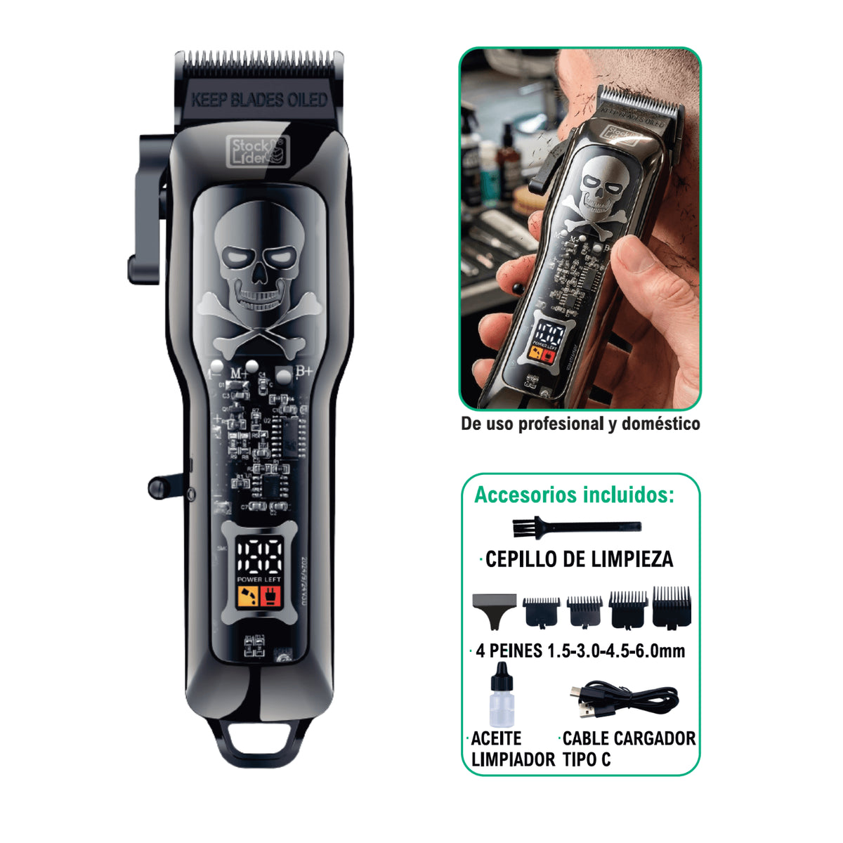 Máquina Cortapelo Profesional