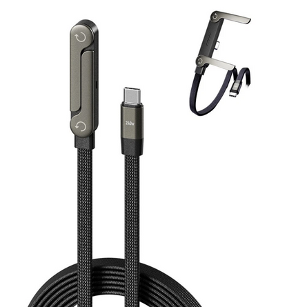 Cable de carga con soporte
