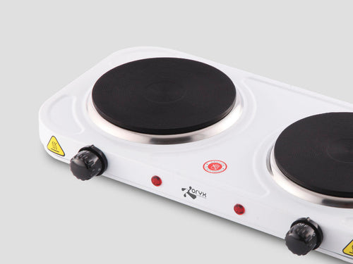 Cocina Eléctrica Portátil Doble – Practicidad y Potencia en Cualquier Espacio