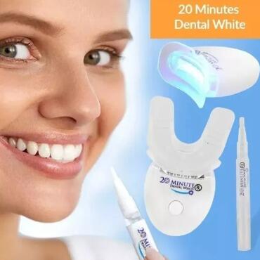 Branqueador Dental UV – Kit Com Luz Led