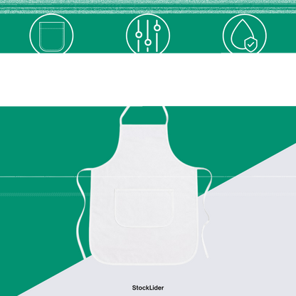 Delantal impermeable doble capa