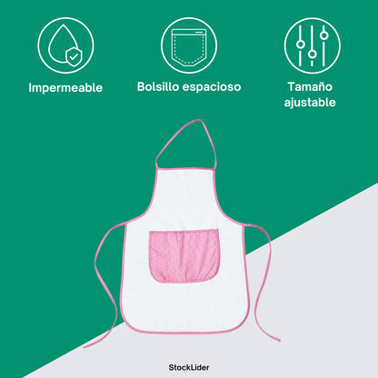 DELANTAL IMPERMEABLE DOBLE CAPA