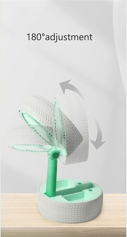 Ventilador Compacto y Plegable de Escritorio