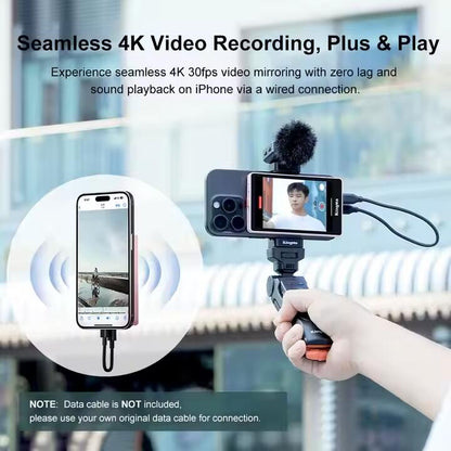 Pantalla de Monitor Selfie Magnética – Compatible con iPhone y Samsung
