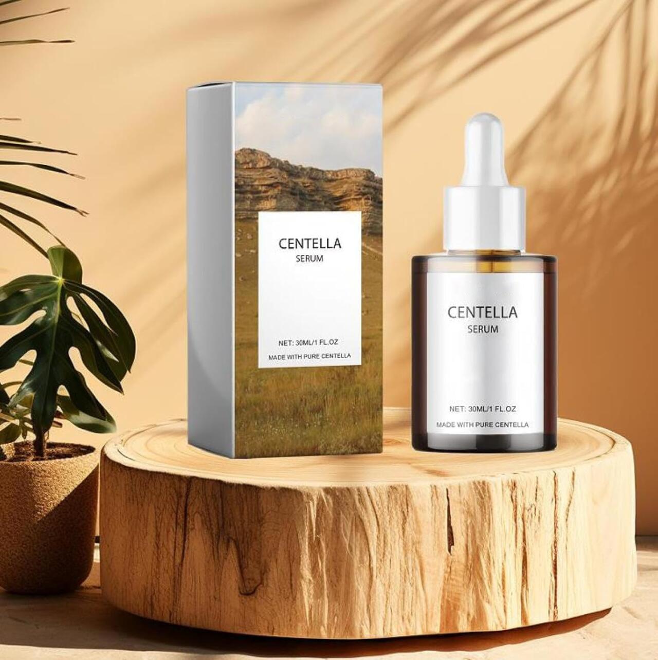 Sérum Facial Calmante Centelha Asiática | Redução de Vermelhidão, Hidratação e Melhoria da Elasticidade