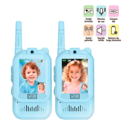 Walkie-talkies Con Pantalla Para Niños