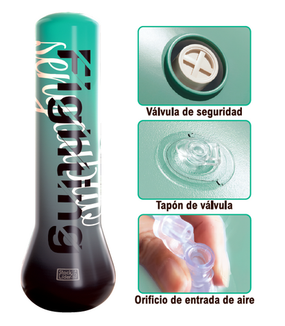 Saco de boxeo hinchable