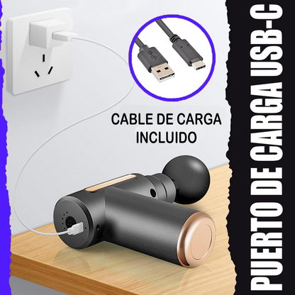 Pistola Masajeadora Varios Accesorios