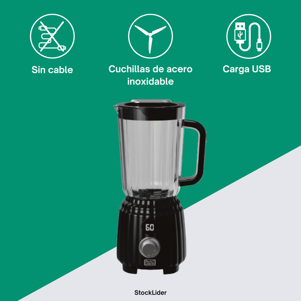 Batidora de vaso