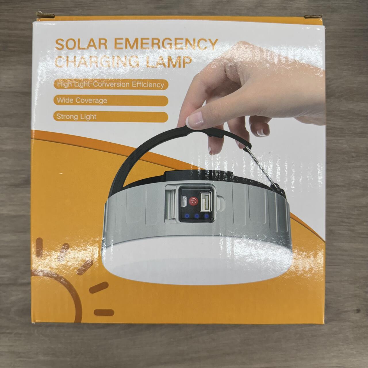 Lámpara solar de emergencia