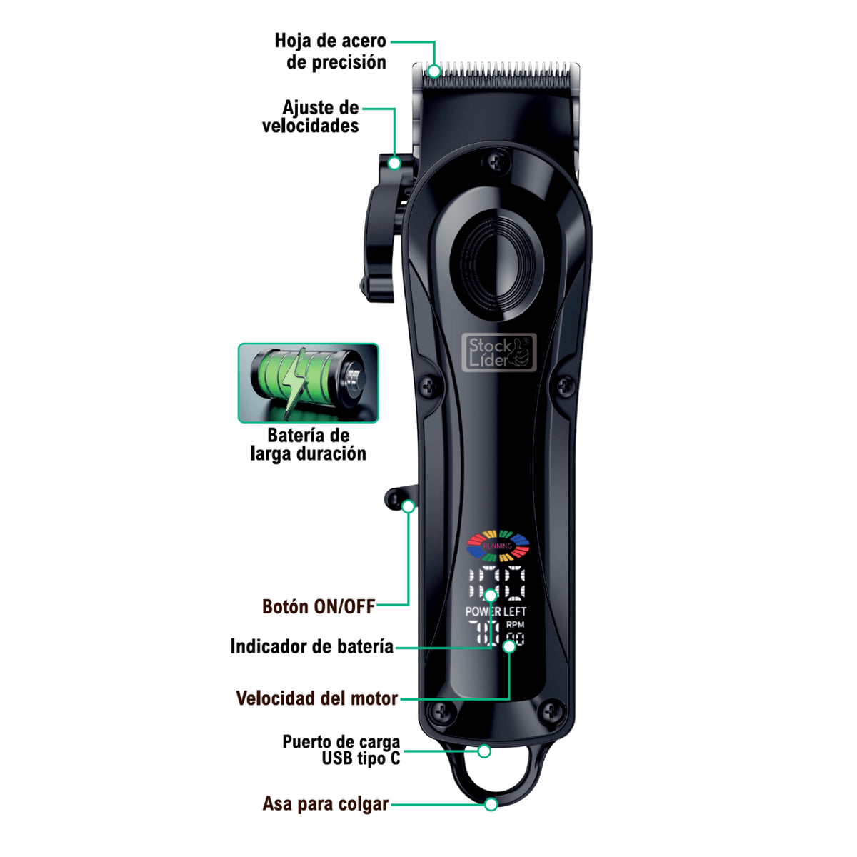 Máquina Cortapelo Profesional