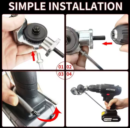 Taladro Eléctrico 48V con Set de 24 Piezas + Cortador de Lámina Galvanizada – Potencia Profesional y Precisión Total