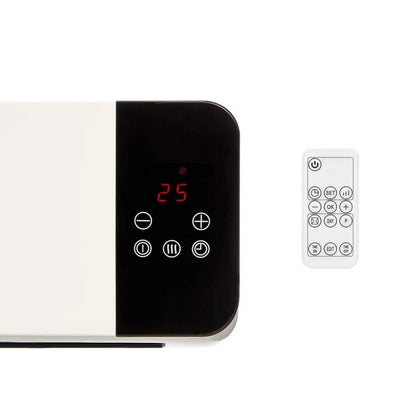 Calefactor de Pared Digital Argón 2000W con Mando a Distancia