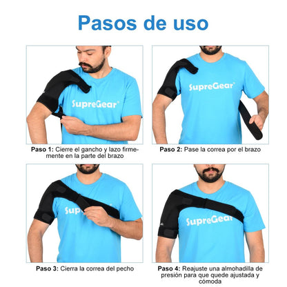 Soporte de Hombro Ajustable de Neopreno