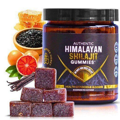 Himalayan Gold Shilajit Gummies Suplemento – Energía Natural y Vitalidad en Cada Gominola
