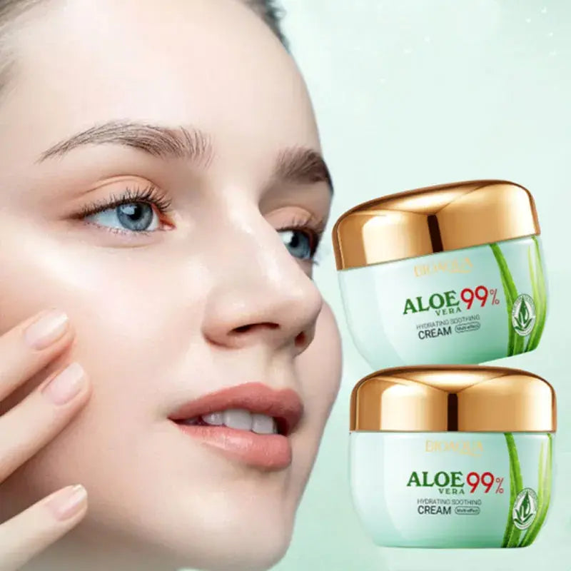 Crema Hidratant Reparadora i Reafirmant amb Aloe Vera 99% (50g)