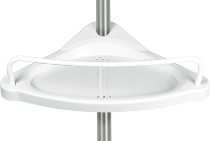 Estantería extensible de rincón para baño