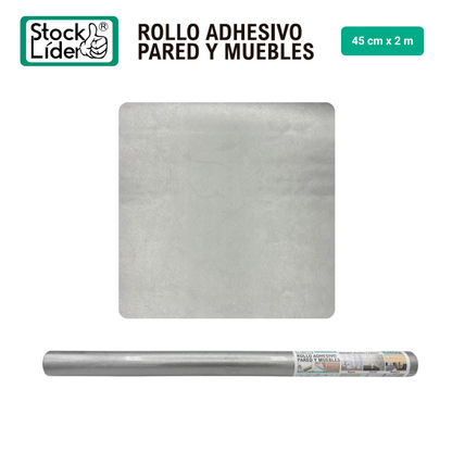 Rollo adhesivo pared y muebles 45cm x 2m