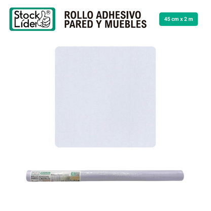Rollo adhesivo pared y muebles 45cm x 2m