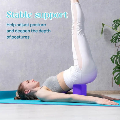 Bloque para Yoga Antideslizante y de Alta Densidad 🧘‍♀️✨