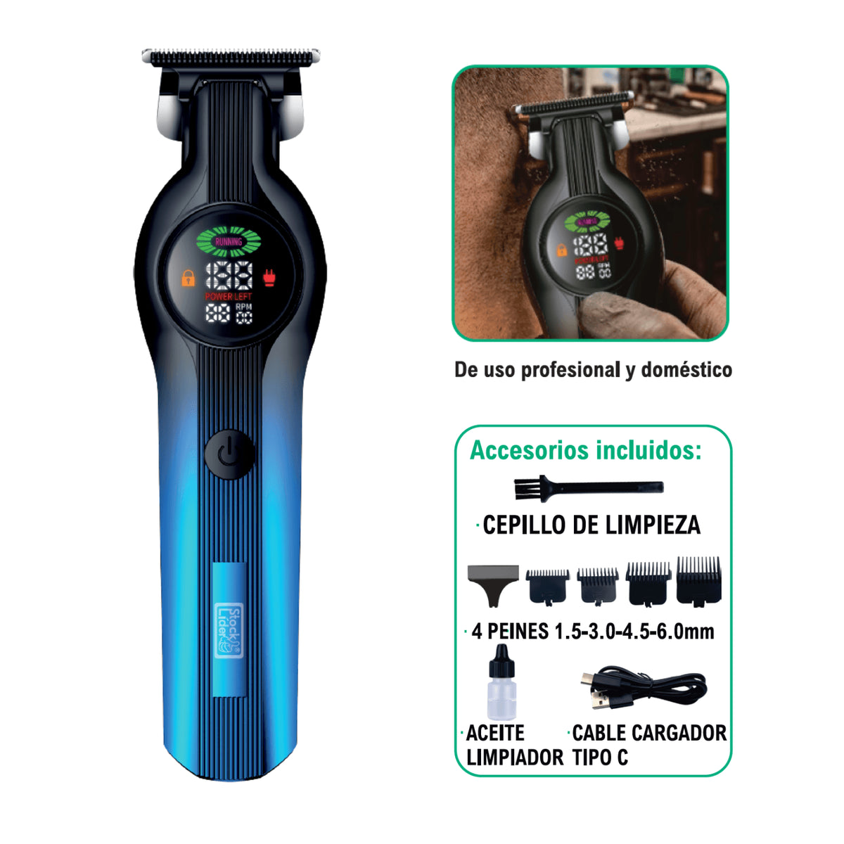 Máquina Cortapelo Profesional