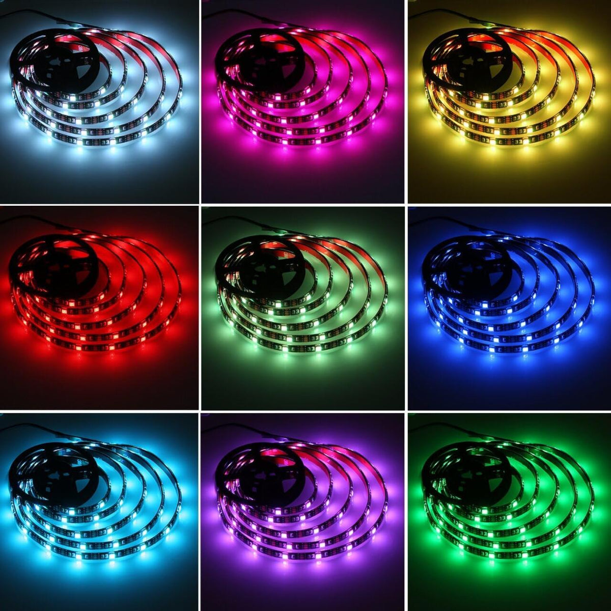 Tira Led Rgb 5m Usb